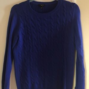 Royal blue Talbots sweater